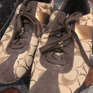 👟Coach brown espadrilles